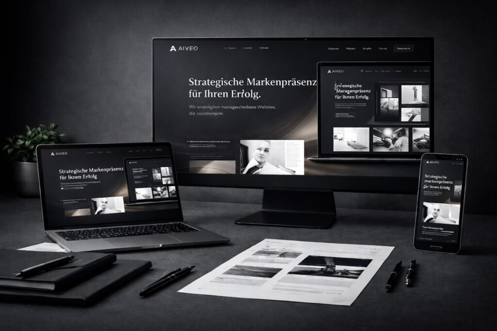 Strukturierte Website-Umsetzung © by AIVEO